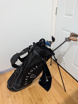 Nike Golf Bag with Clubs