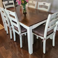 Breakfast Table and 6 Chairs