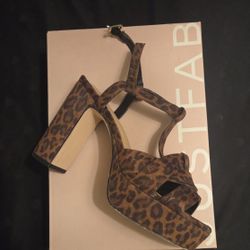 Leopard Print Heels