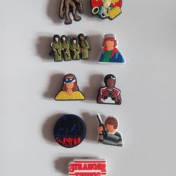 STRANGER THINGS CROC CHARMS 