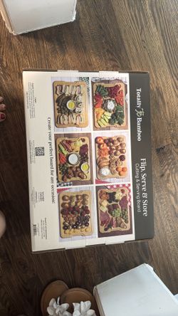 Cutting and serving board