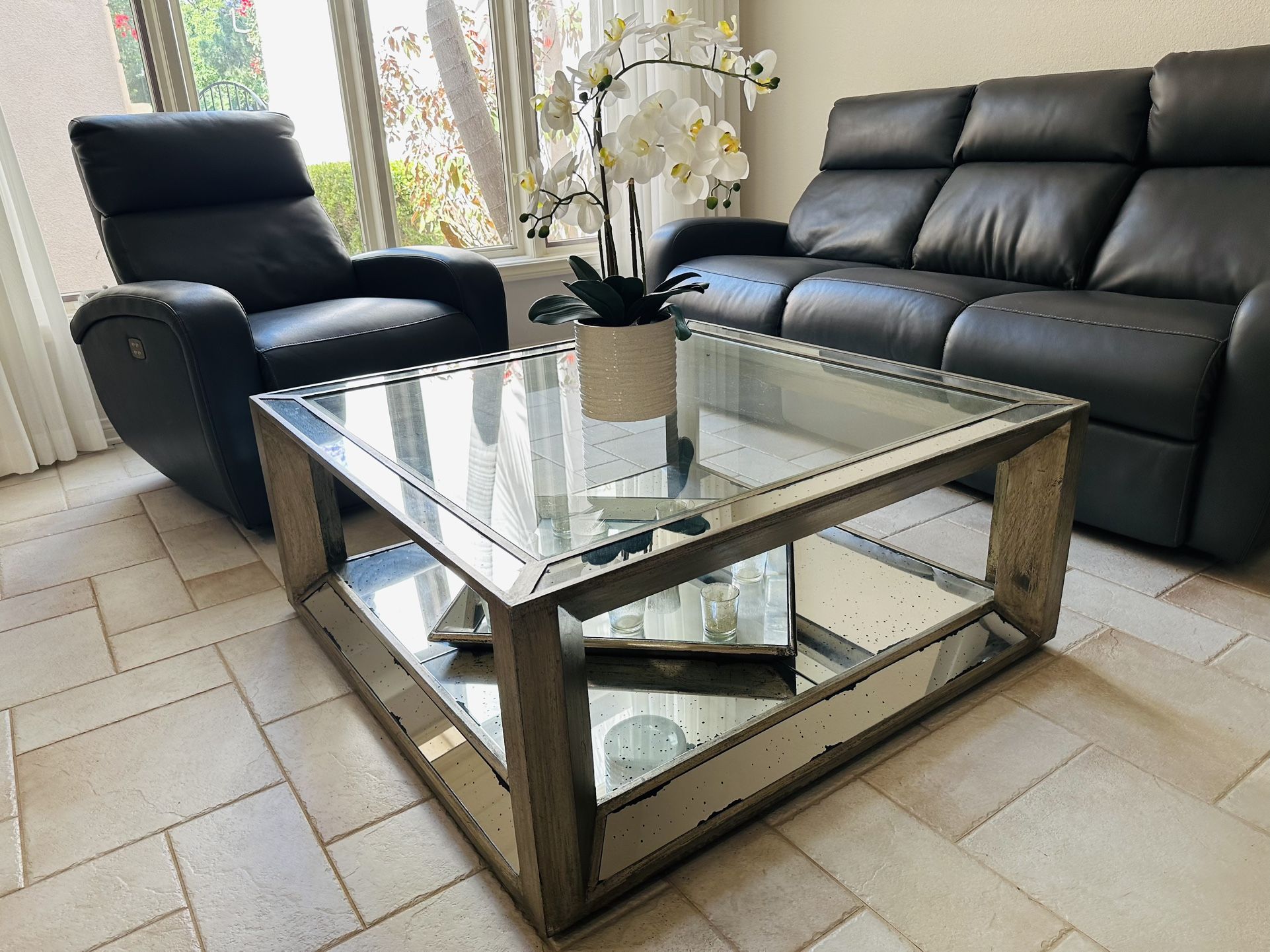 Mirrored Coffee Table