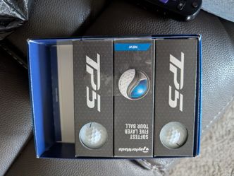 3 sleeves of TaylorMade TP5