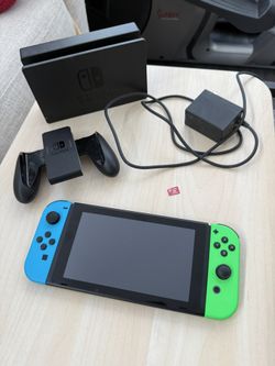 Nintendo switch with 128GB MicroSD