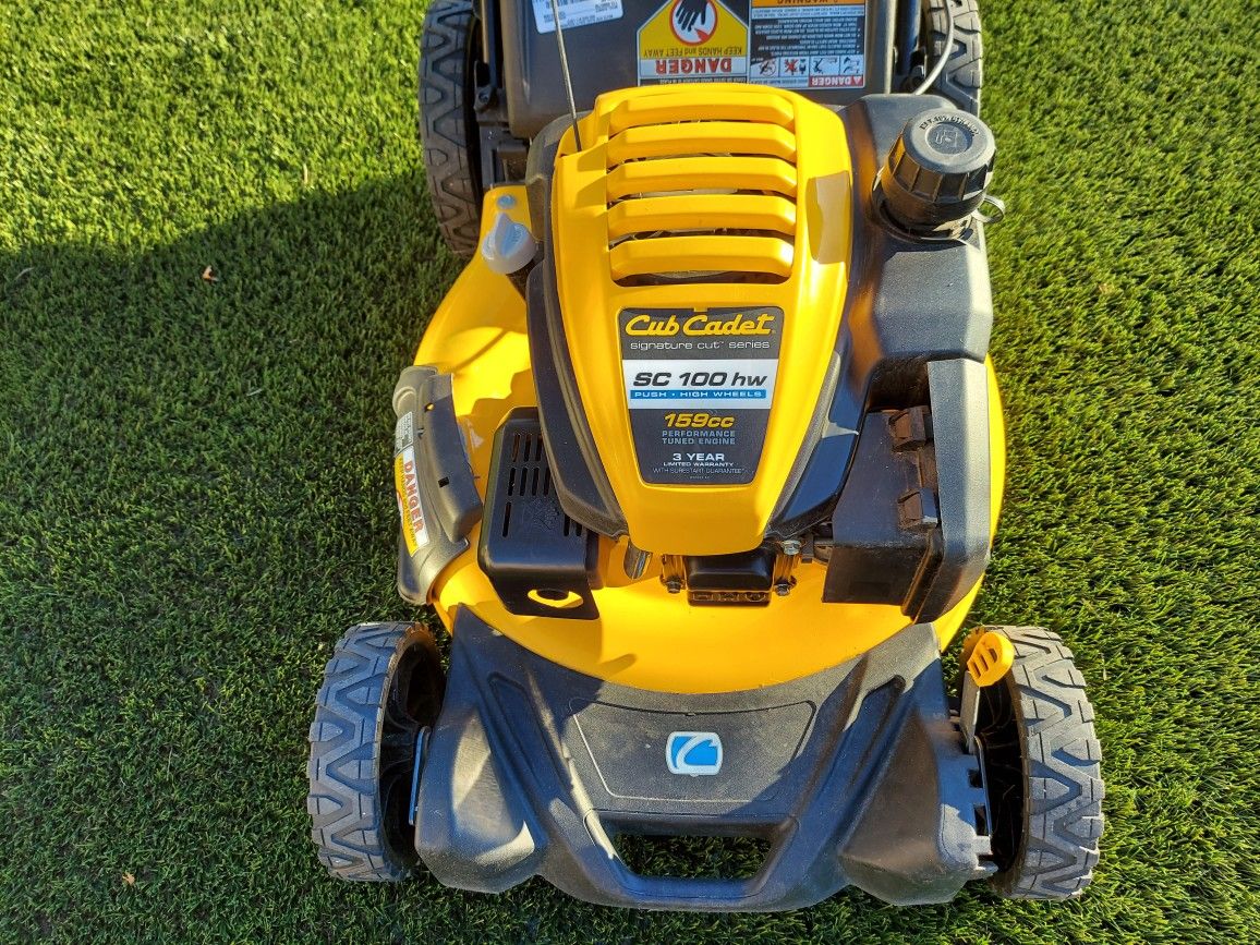 Cub Cadet SC 100 HW Lawn Mower for Sale in Temecula CA OfferUp