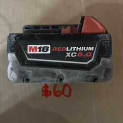 Milwaukee M18 XC 5.0 Battery