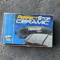 THE PERFECT STOP CERAMIC BRAKE PADES FRONT MERCEDES NEW IN BOX 