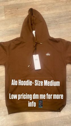 Brown Alo Hoodie