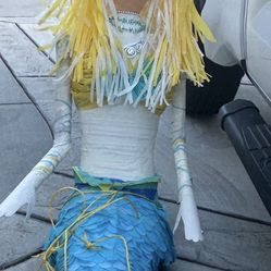 big strong mermaid piñata