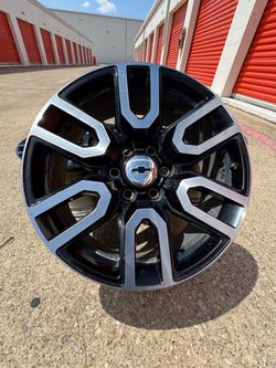 20s Chevy Gmc At4 Rims Rines Wheels 6lug 6x139.7 Oem