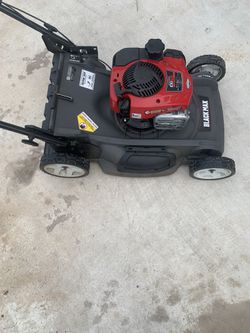 Black Max 21 inch 3 in 1 Self Propelled Lawn Mower Gas BM21LWSS