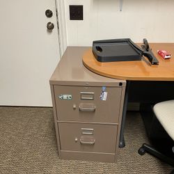 2-Drawer Metal Filing Cabinet – Heavy Duty