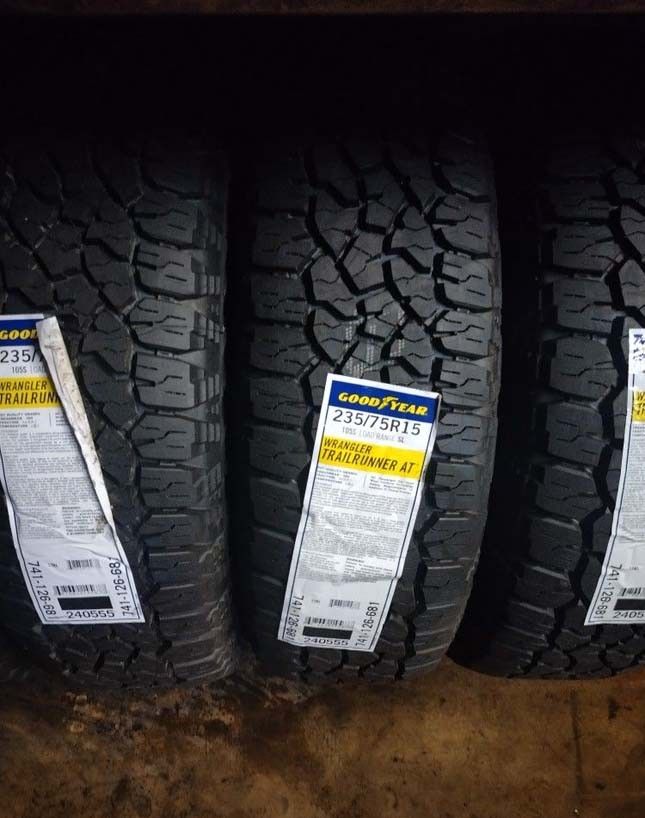 4 New Tires 235/75/15 GY Good Year Tires