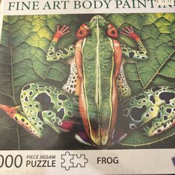 1000 Piece Frog Puzzle