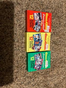 All 3 Series 1 1990 Collect-a-books baseball card sets in original boxes- Nolan Ryan,Clemente,Aaron, Bo Jackson, etc