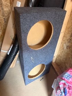 Sealed Subwoofer Box for 2 12’s