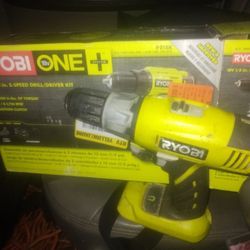 TOOL ONLY ROYBI 18v Drill Driver