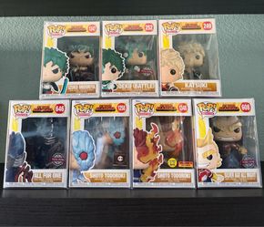 Anime Funko Pop Figure Lot