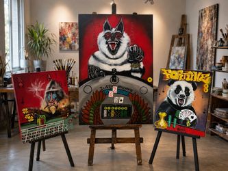 Original oil paintings