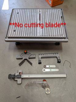 RIDGID 6.5 Amp 7 in. Blade Corded Tabletop Wet Tile Saw