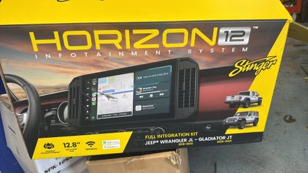stinger horizon 12.8 inch screen for jeep