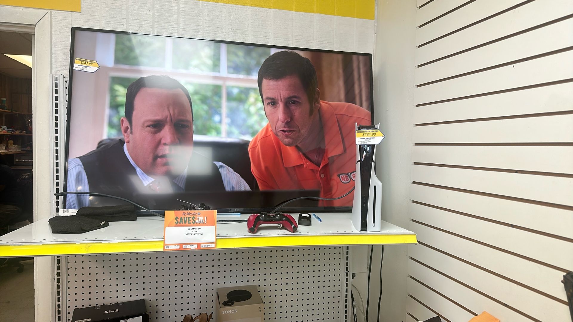 Lg Smart Tv With Sony PS5 System