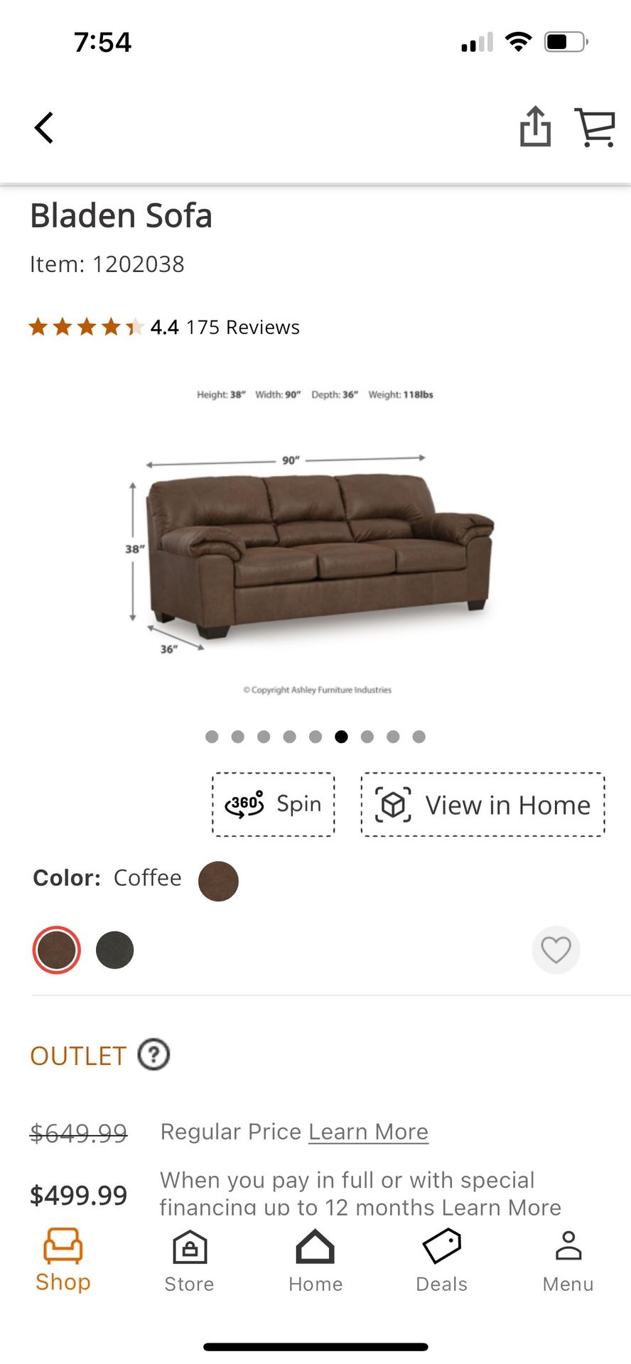 Bladen Sofa And Loveseat (from Ashley)