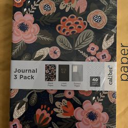 Caliber 3 Pack Journals