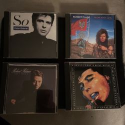 4 CD’s - Peter Gabriel, Robert Plant, Bryan Ferry, Robert Plant