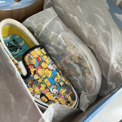 Simpson Slip-on Vans EXCLUSIVE LIMITED EDITION
