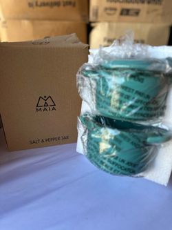 Maia Salt & Pepper Jar Set