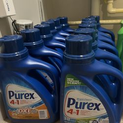 purex  laundry detergent liquid 8×$30