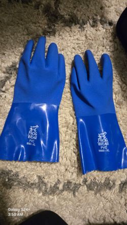 FrogWear PVC Chemical Gloves XL