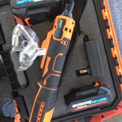 Tools ⚒️ Ratchet 3/8 New Two Battery 🔋 Charge 