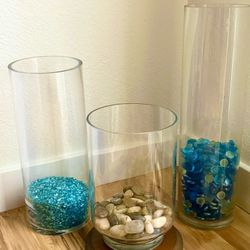 Glass Candle Holders