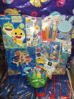 Baby Shark Easter Basket