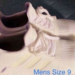 Mens White Adidas Size 9