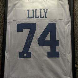 Signed Cowboys Jersey(Bob Lilly)