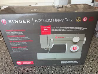 NEW Singer HD6380M Heavy Duty Sewing Machine – Never Used