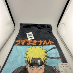 Naruto Itachi Sharingan Navy Blue Short Sleeve T-Shirt Sz M Shippuden Collection