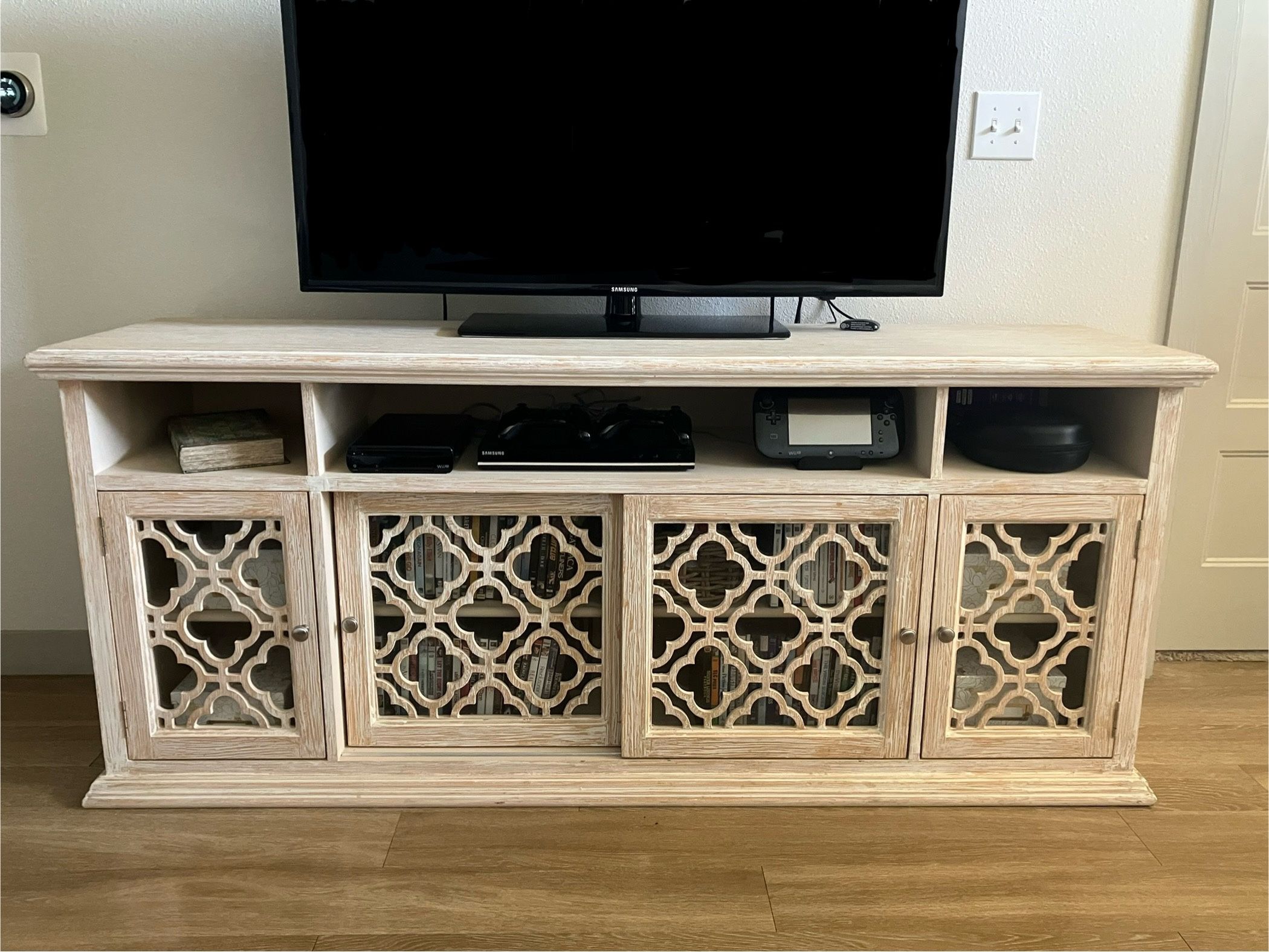 Solid Wood Media Console / TV Stand - Accepting Offers