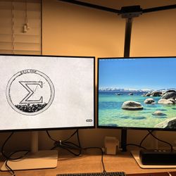 Dell Monitor S2725q Two 4k Monitors