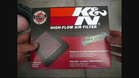 K& N AIR FILLER FOR MAZDA 6 and MPV