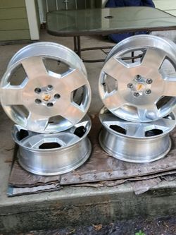 Chevrolet monte carlo SS rims