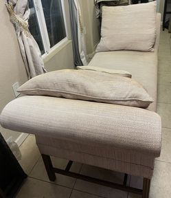 Oversized Upholstered Chaise