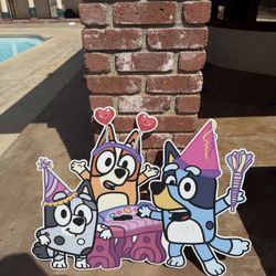 Bluey Cutouts 