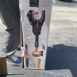WORX WG320 JawSaw 20V PowerShare Cordless Electric Chainsaw with Auto-Tension NEW