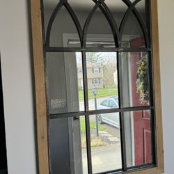 Frame Only (Wood And Metal)  No Mirror 