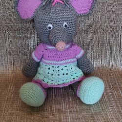 Crocheted Baby Rat