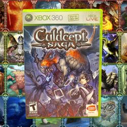 Culdcept Saga Xbox 360 Game | Complete in Box | Rare Strategy RPG EUC